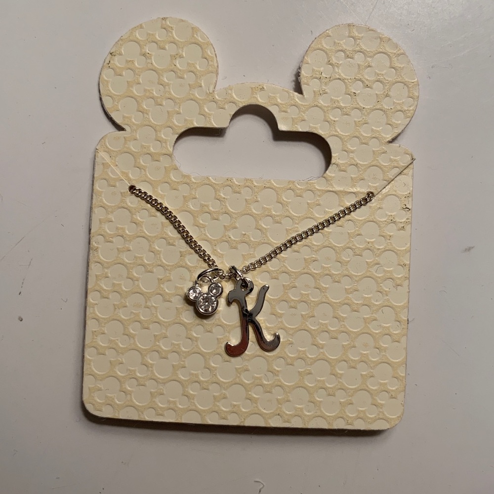 Disneyland “K” Necklace